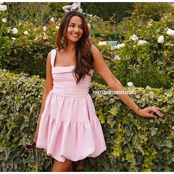 ZARA BLOGGER FAVE!!! Short Dress with Wide Straps NWT - Picture 4 of 17